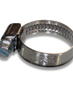 Hose clamp SST W4 9mm DIN3017 16-27mm